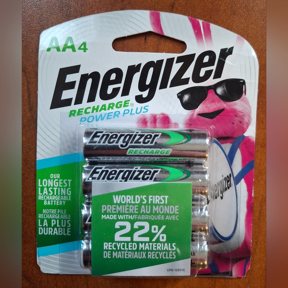 Enegizer Rechargeable Battery Assorted- Price Is For One- AA/9V/AAA